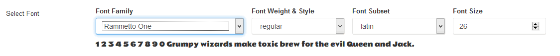 Fonts